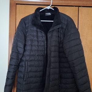 Heat Keep Black Puffer Jacket